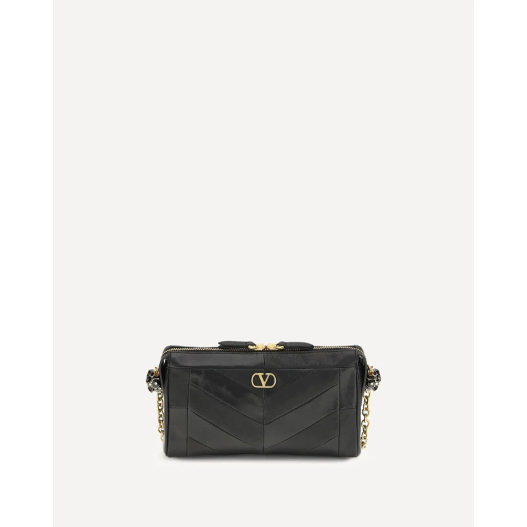 Sac à bandoulière Valentino Garavani Panthea petit modèle chevron