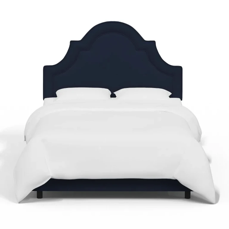 Jolie Velvet Ink Twin Bed - Skyline Furniture