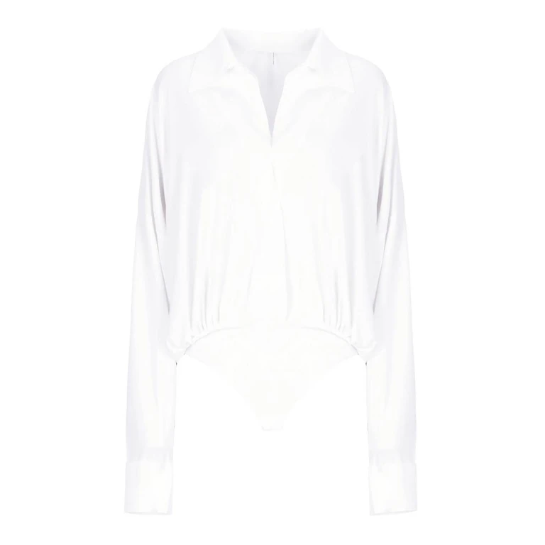 Norma Kamali Chemise - Blanc
