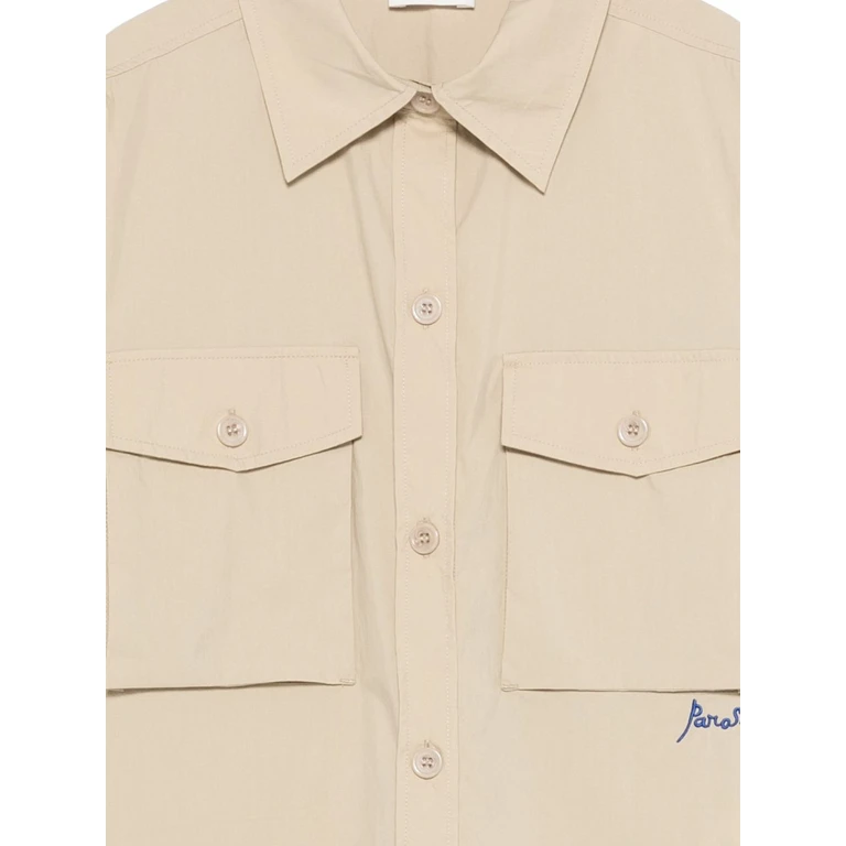 Parosh Shirts Beige Polyamide Cotton - Women