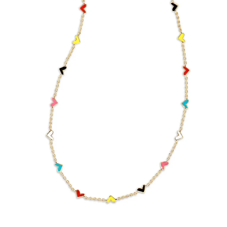 Kendra Scott Haven Heart Strand Necklace, 16