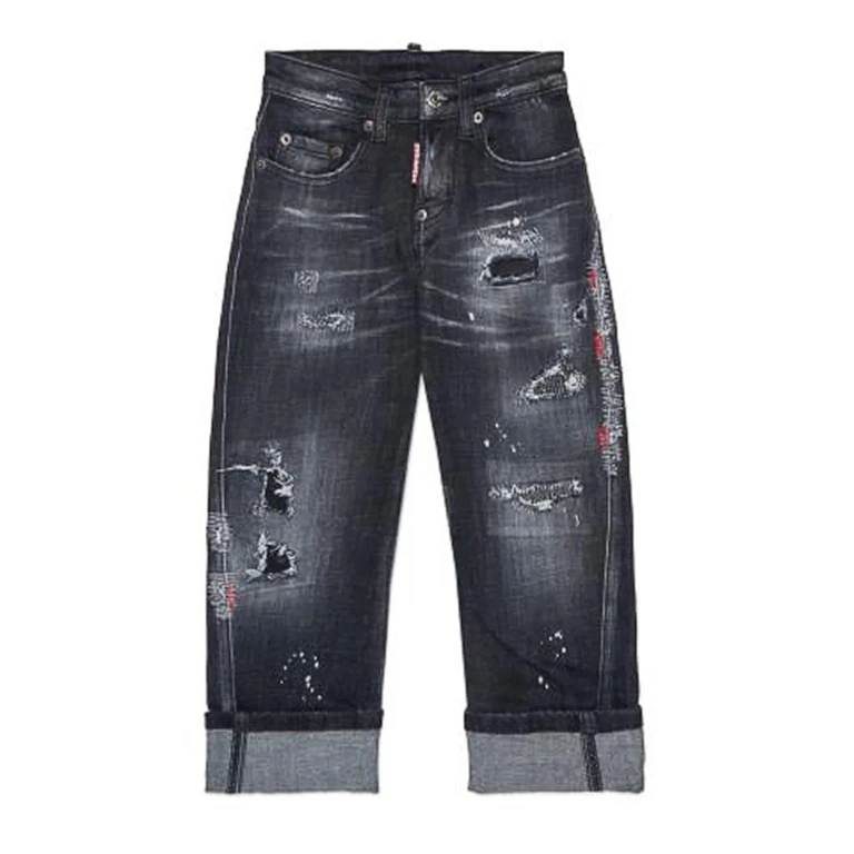 Dsquared2 Jean Droit - Noir