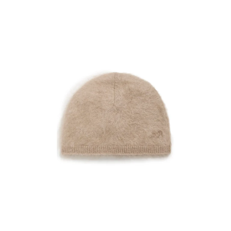 rag & bone Jada Brushed Cashmere Beanie Mink One Size