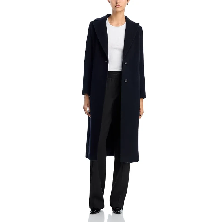 Cinzia Rocca Notch Collar Long Coat