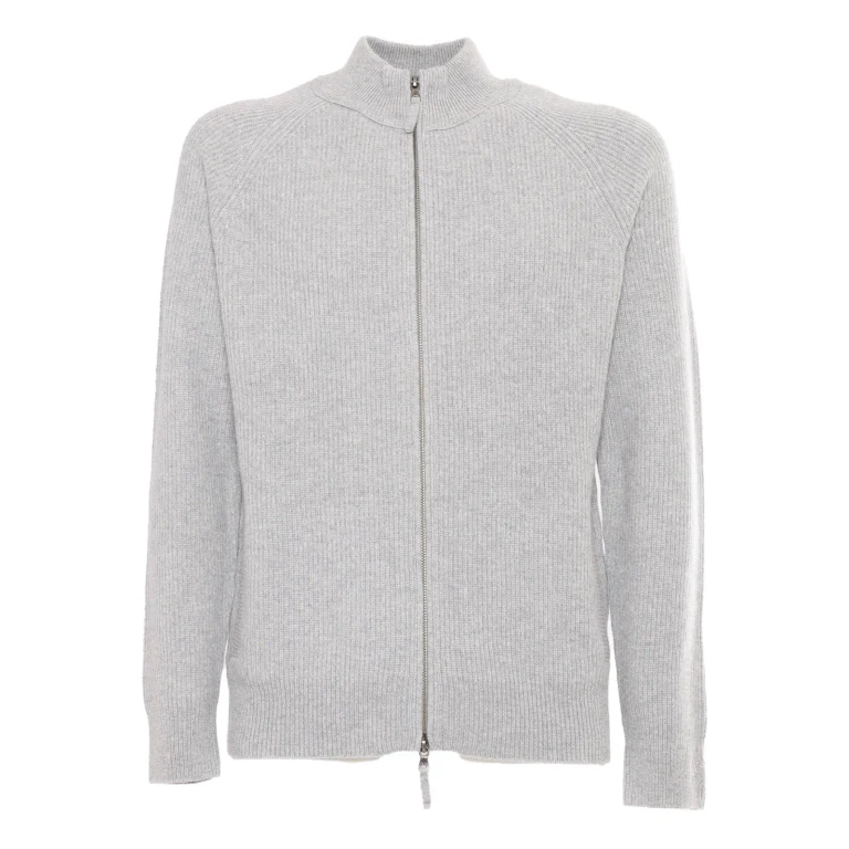 Ballantyne T Neck Full Zip Cardigan