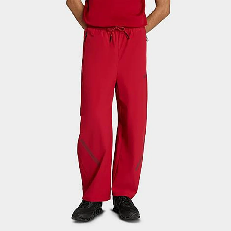 adidas Men's Z. N.E. Woven Pants in Active Maroon Size: XS