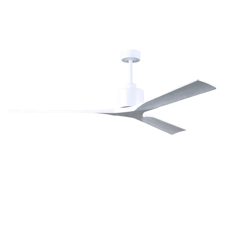Nan XL 6-Speed DC 72 Ceiling Fan in Matte White with Matte White blades