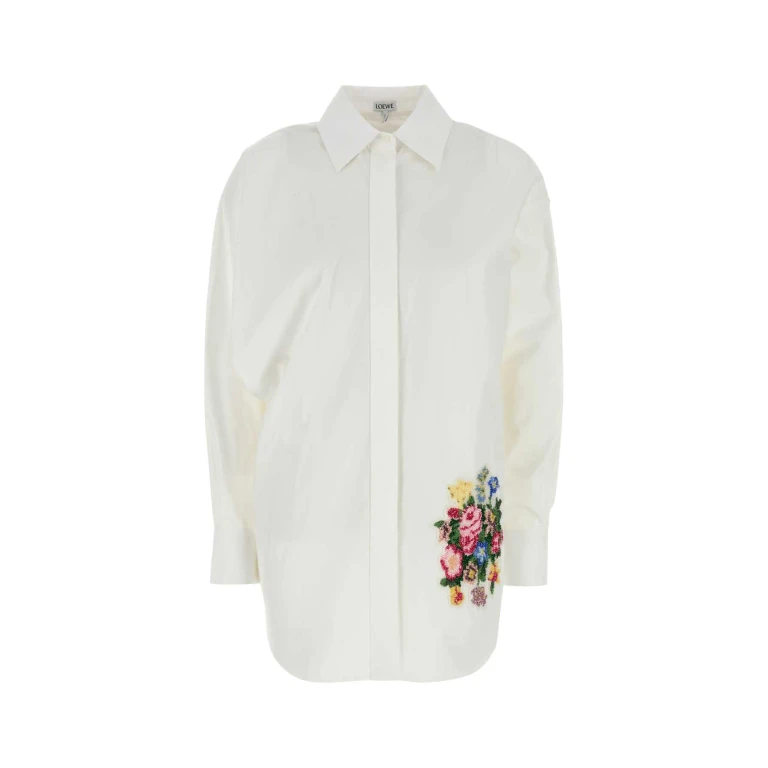 Loewe White Poplin Shirt (S540Y05XAY)