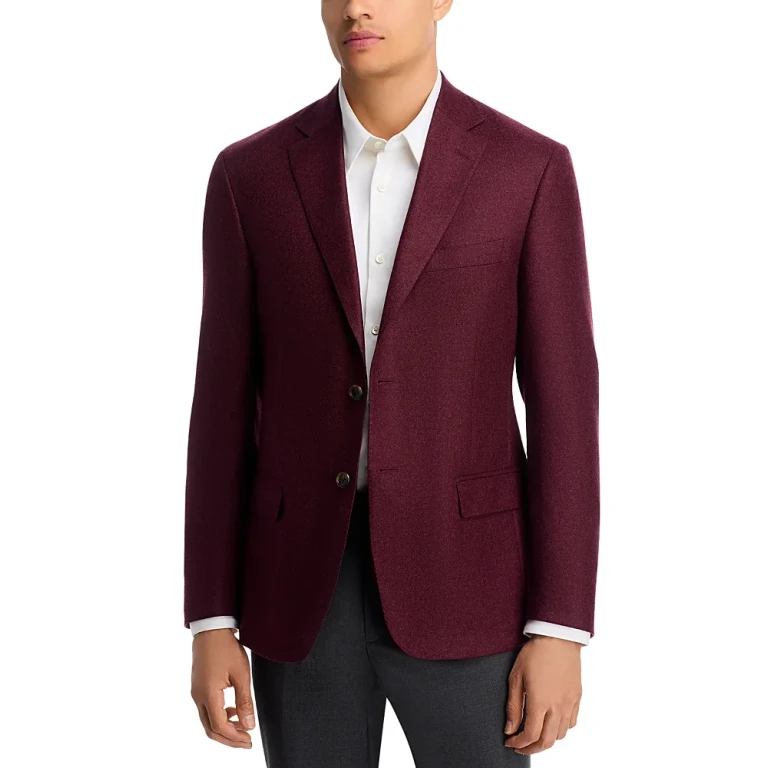 Loro Piana Wool & Cashmere Fabric Melange Twill Regular Fit Sport Coat - Exclusive