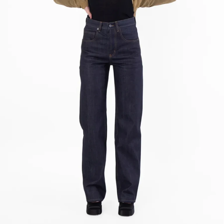 Saint Laurent Womens Bootcut Leg Jeans