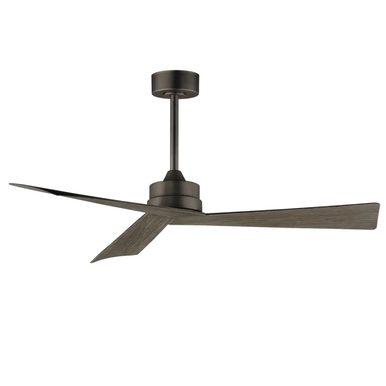 Dark Satin Nickel 52"Ceiling Fan from the Vortex Collection