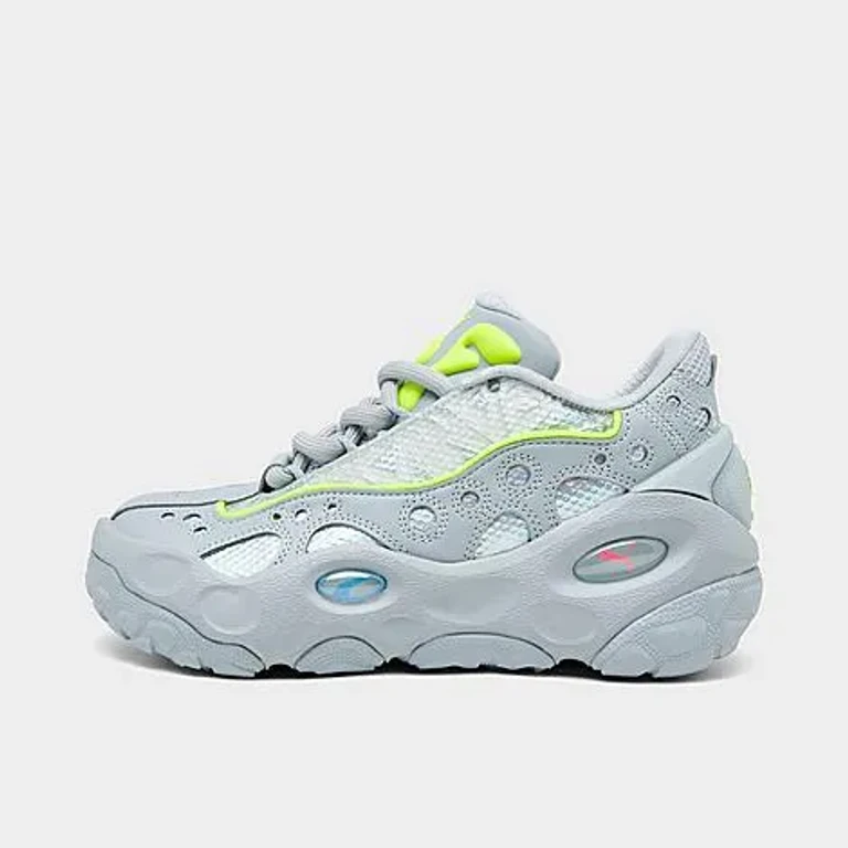 Big Kids Puma x LaMelo Ball LaFrancé RNR Casual Shoes in Light Sand/Orange Glo/Aquatic Size: 4.0