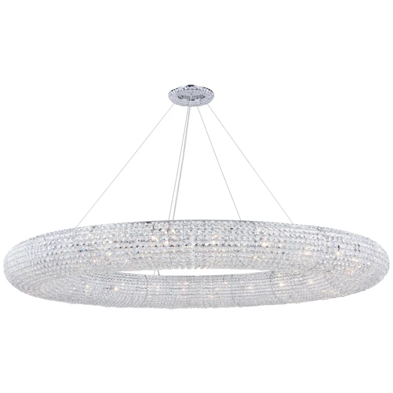 Chrome 30 Light Chandelier from the Paris Collection