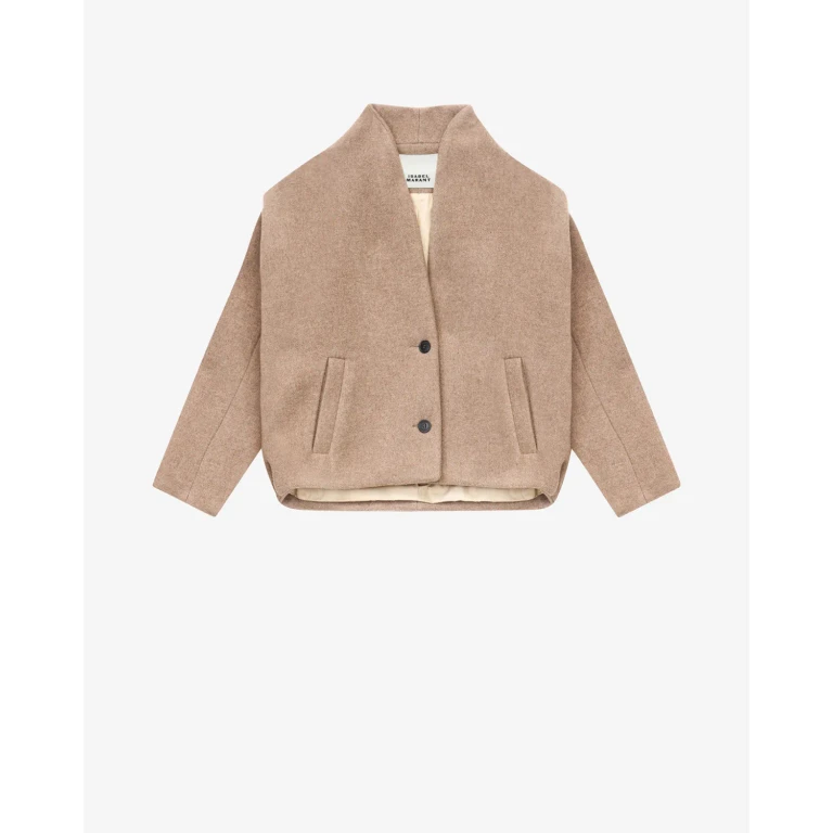 Veste Drogo - Femme - Taupe - Taille 34 - Isabel Marant