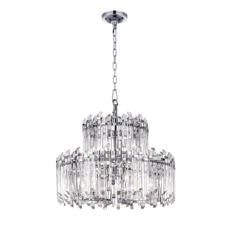 Henrietta 12 Light Chandelier with Chrome Finish