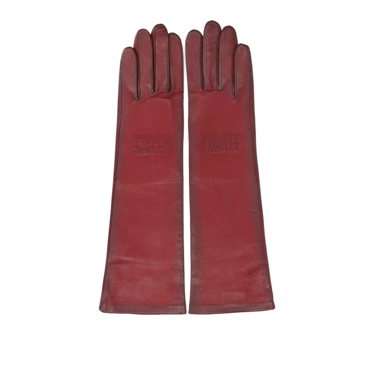 MM6 Maison Margiela Gants - Rouge