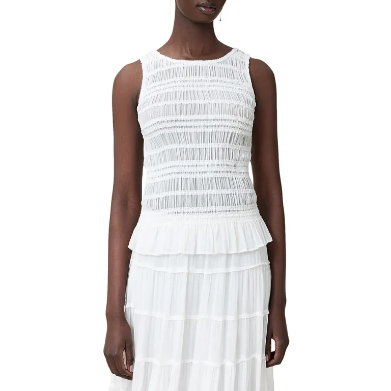 Allsaints Marion Shirred Top