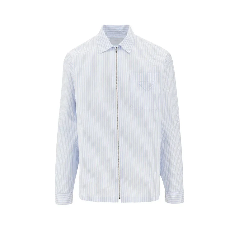 Camicia in popeline Re-Nylon Prada uomo (Taglia M)