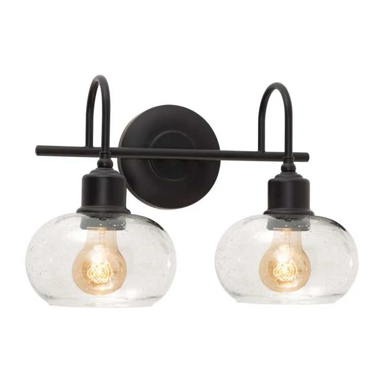 Laney 2-Light Vanity in Black