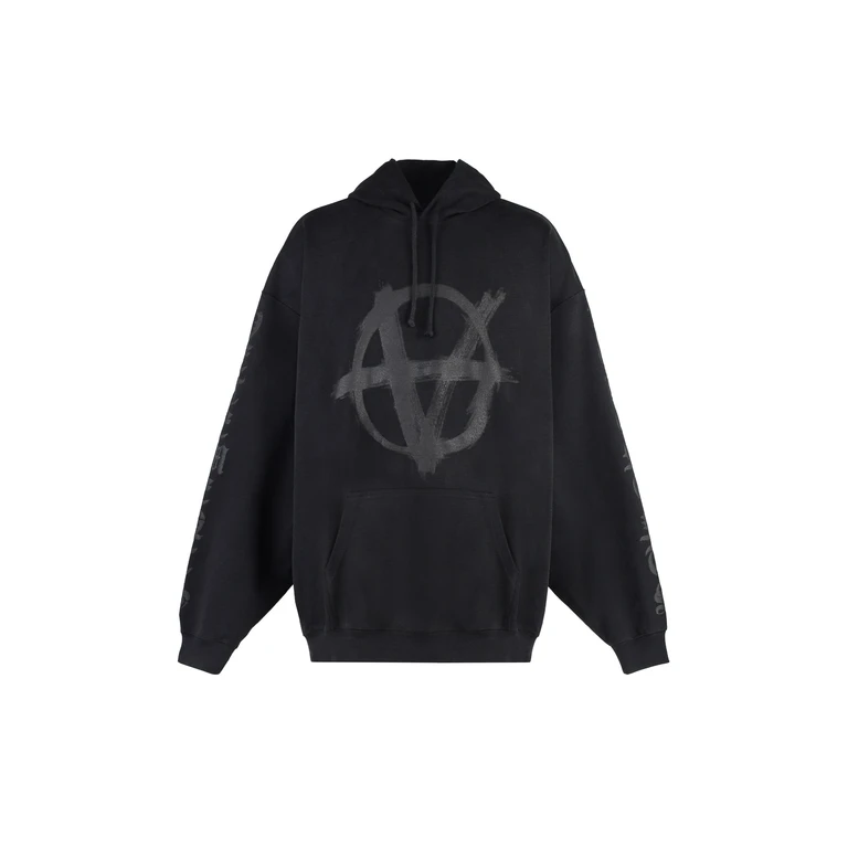 VETEMENTS Reverse Anarchy Cotton Hoodie