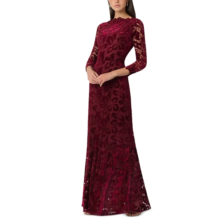 Shoshanna Brianna Velvet Dress