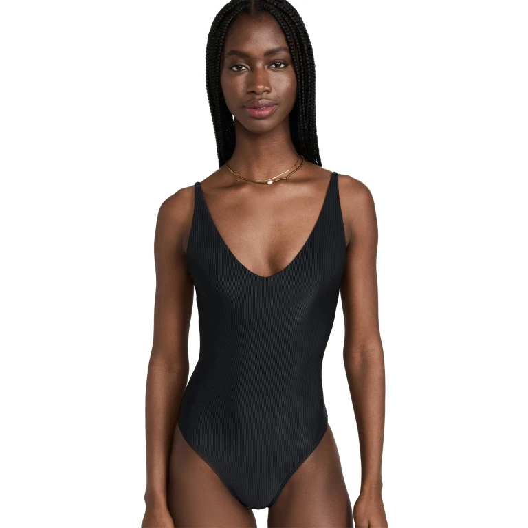 Beach Riot Reese One Piece Black S