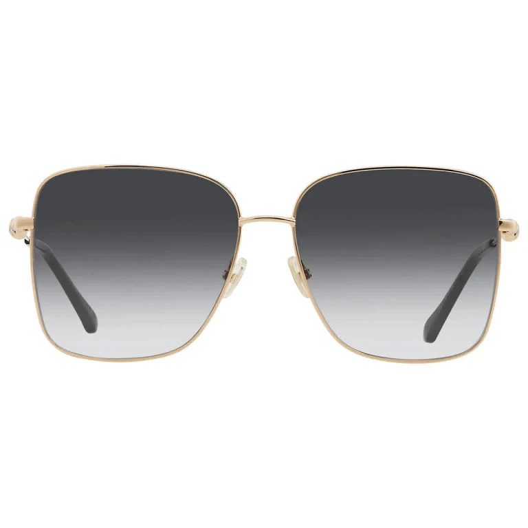 Jimmy Choo Grey Gradient Square Ladies Sunglasses HESTER/S 02M2/9O 54