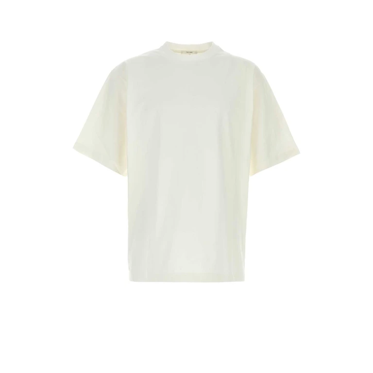 The Row Black Cotton Steven T-Shirt Exterior - Men