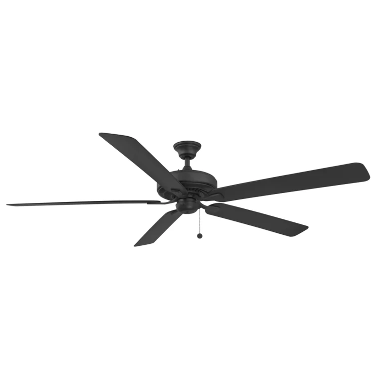 Fanimation Edgewood 72" Indoor/Outdoor Ceiling Fan in Black