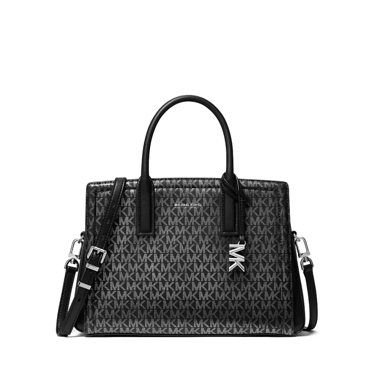 Michael Kors Laila Medium Black Satchel