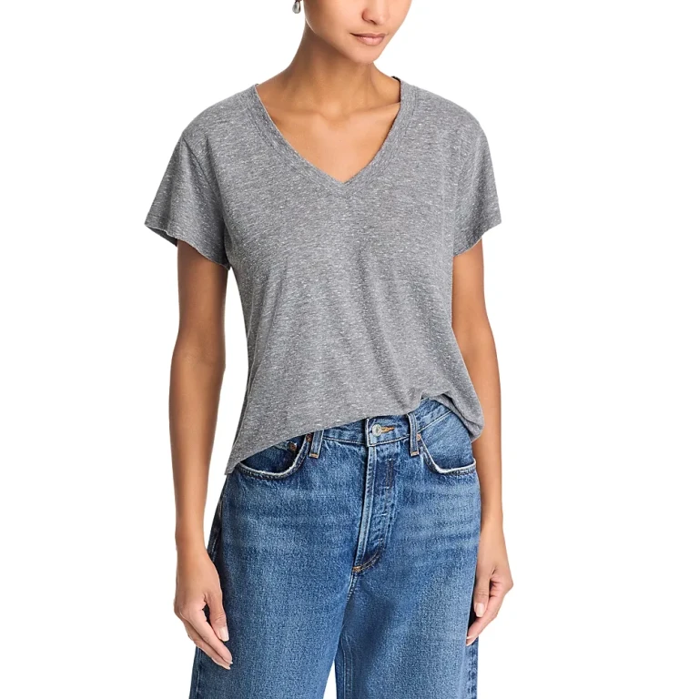 perfectwhitetee Hendrix V Neck Tee