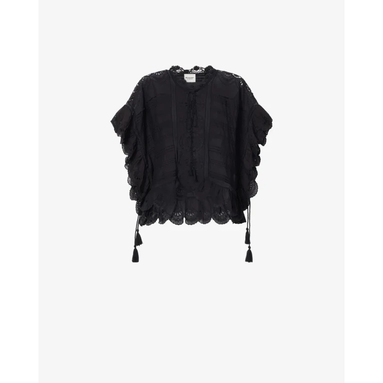 Top Payton - Femme - Noir - Taille 34 - Marant Étoile