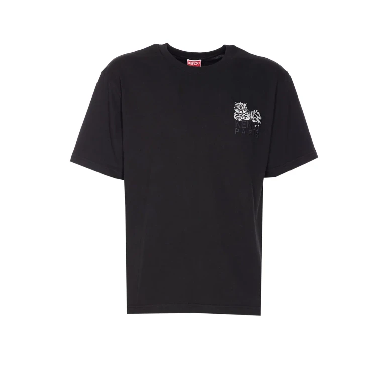 Kenzo Happy Tiger Embroidered T-shirt
