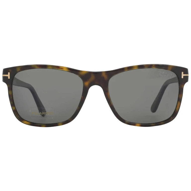 Tom Ford Giulio Polarized Smoke Square Mens Sunglasses FT0698 52D 59