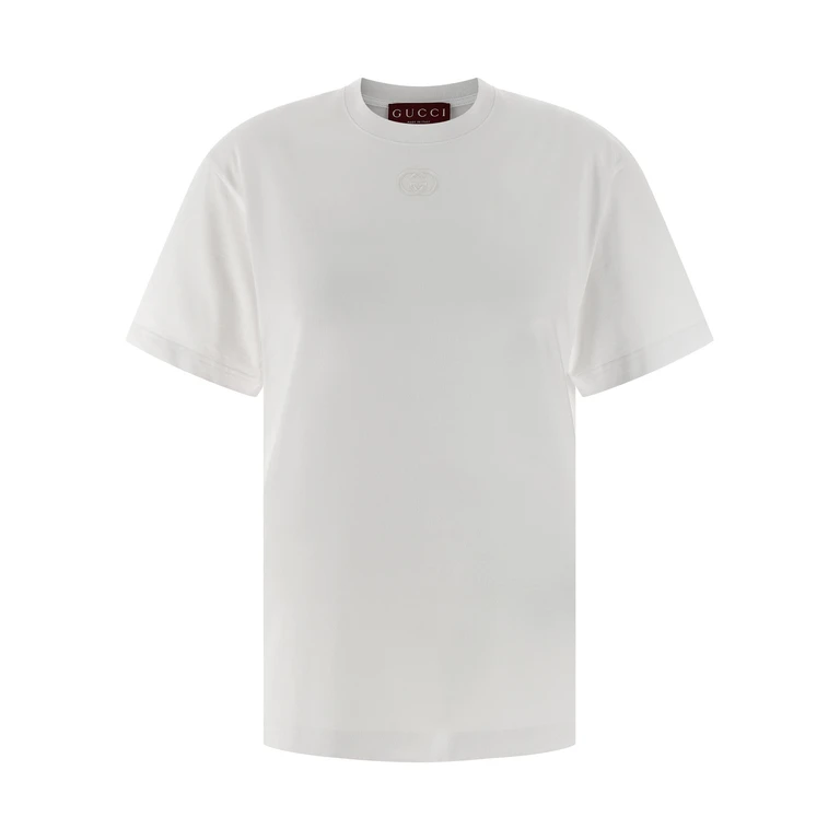 Gucci White Cotton T-Shirt - Women