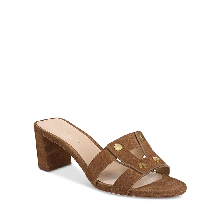 Veronica Beard Women's Via Studded Slide Sandals