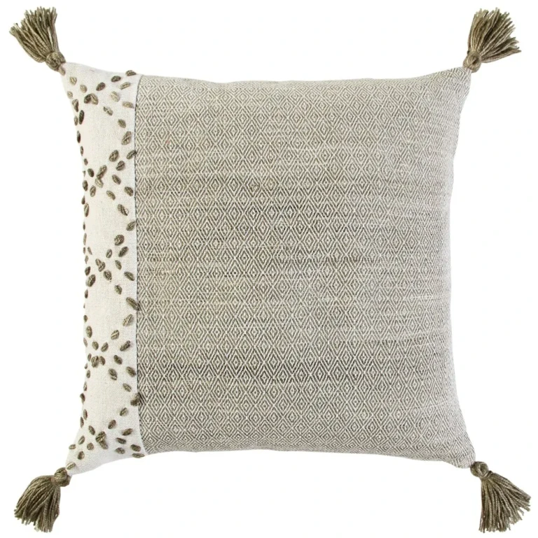 Diamond Taupe Accent Pillow