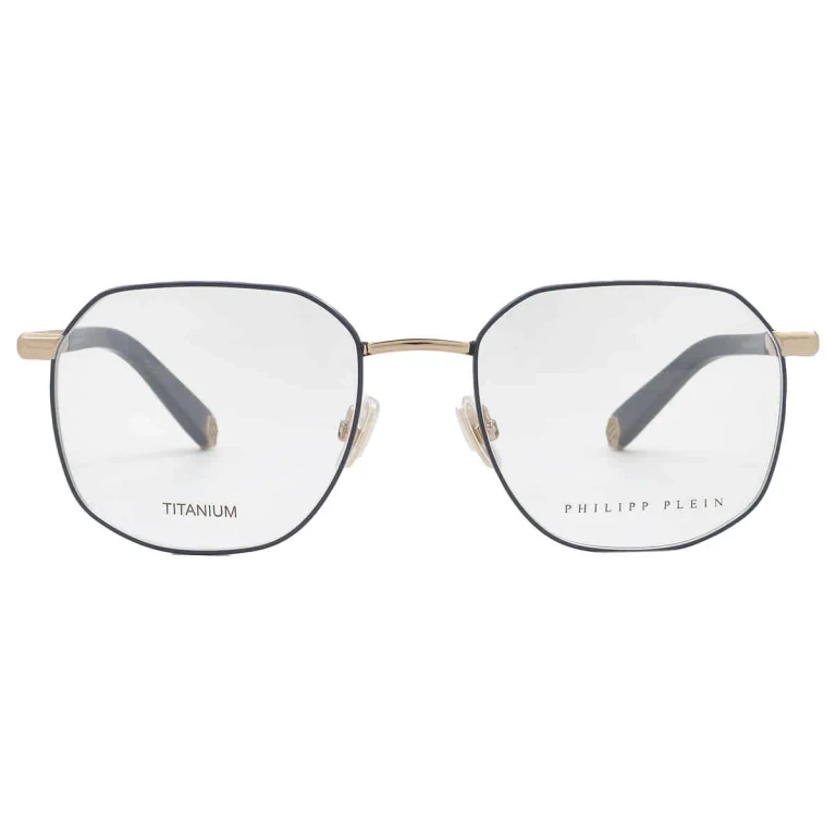 Philipp Plein Demo Geometric Mens Eyeglasses VPP020M 02A8