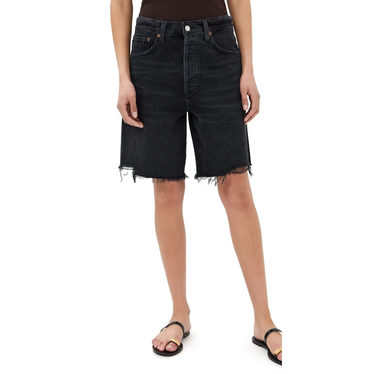 AGOLDE Indra Jean Shorts: Hip Slung Baggy Bounce 31