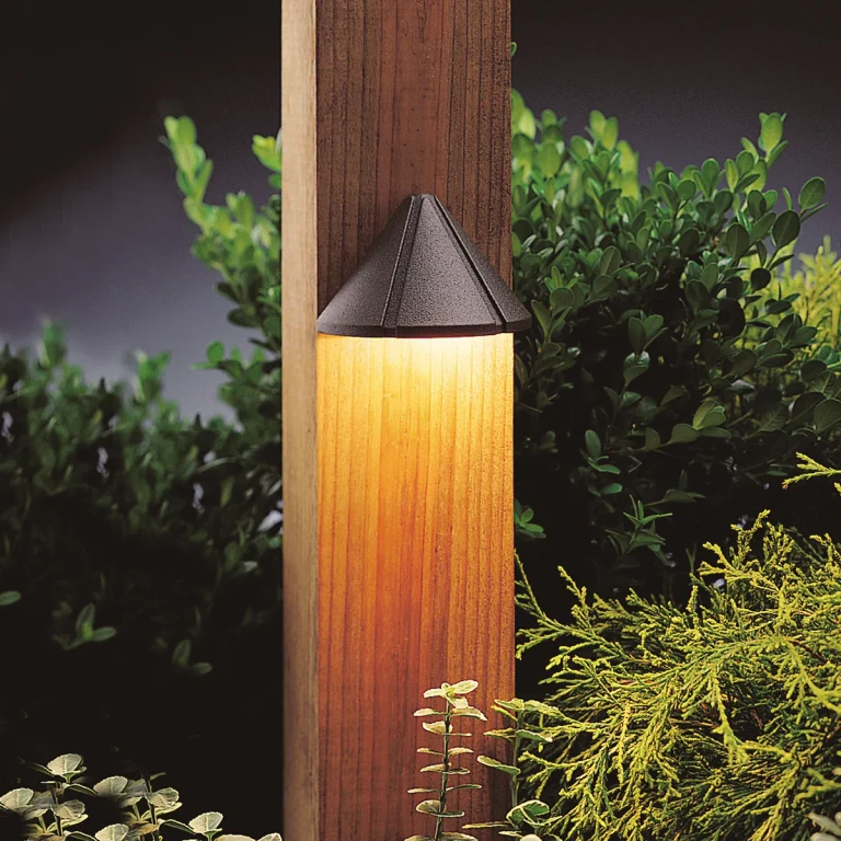 Landscape 3.75" 2700K LED Deck in Textured Architectural Bronze