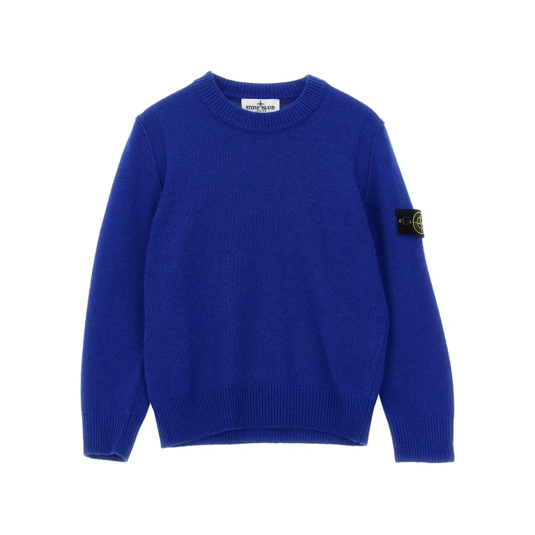 Stone Island Junior Logo Badge Sweater