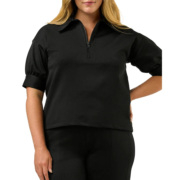 Estelle Plus Jolene Ponte Top