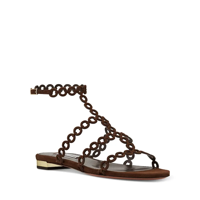 Aquazzura Women's Infinity Chain Sandals