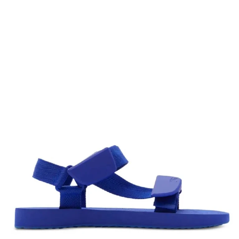 Burberry Trek Debossed Logo Flat Sandals