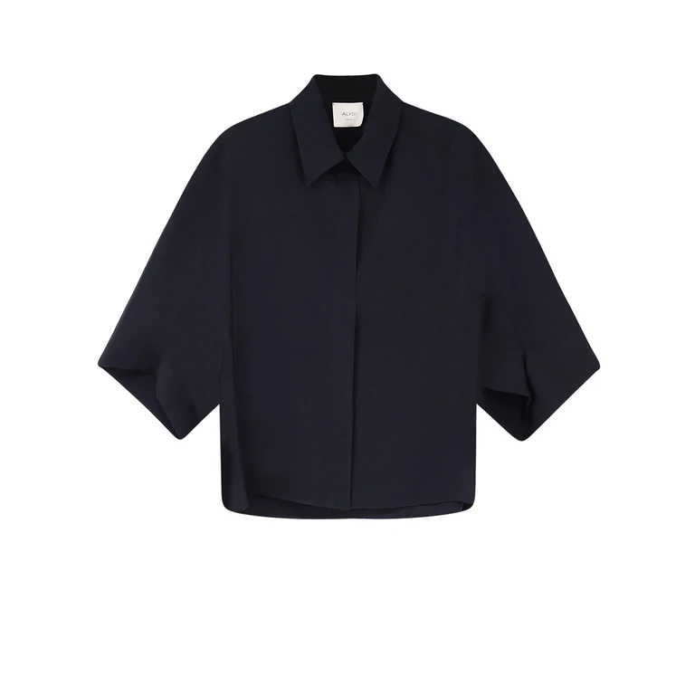 Alysi Shirts Green Modal Polyester - Women