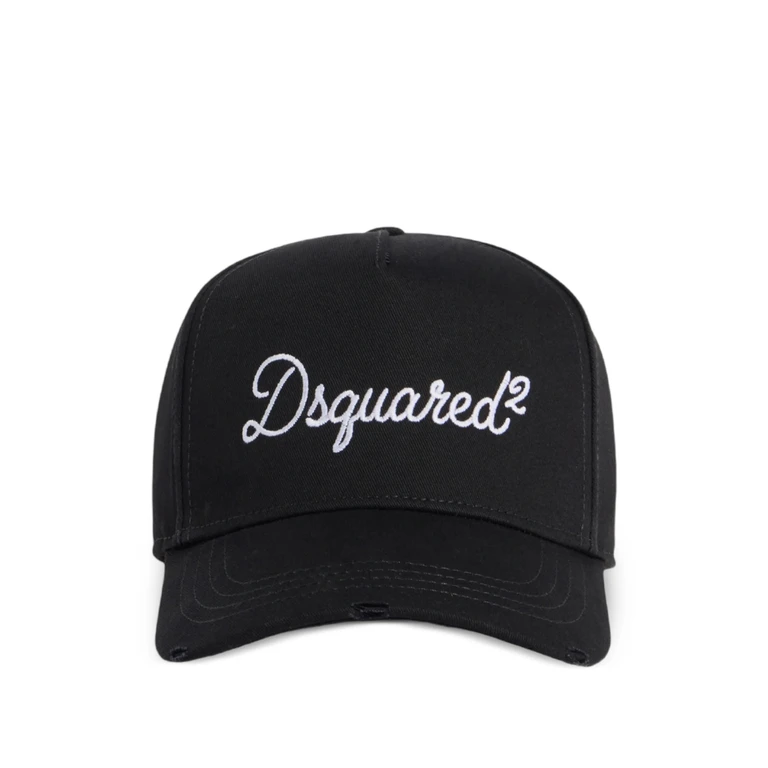 Dsquared2 Baseball Cap Black Cappello - Men