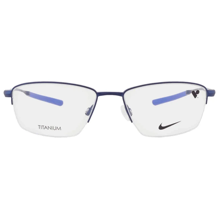 Nike Demo Rectangular Mens Eyeglasses NIKE 6045 410 54
