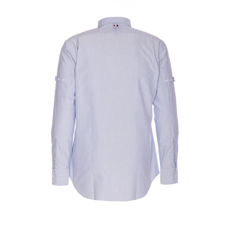 Thom Browne Shirts Blue Cotton - Men