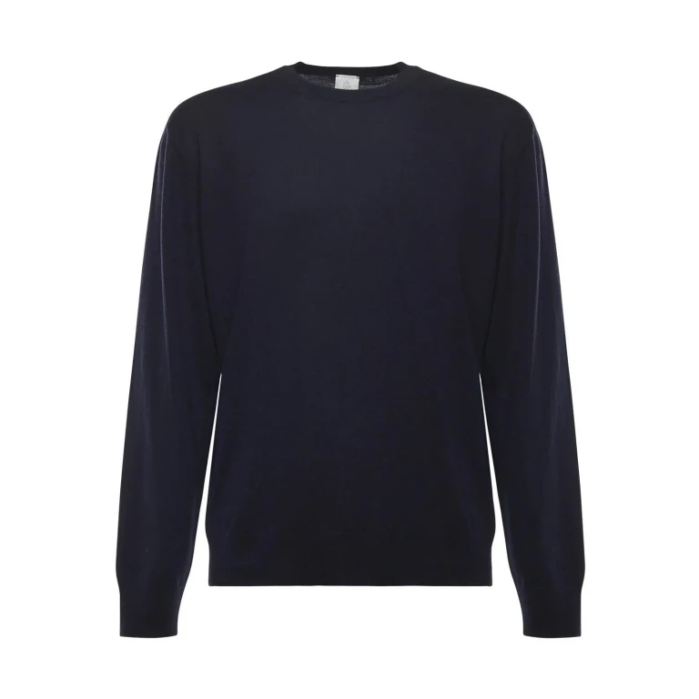 Eleventy Pull Col Rond - Bleu