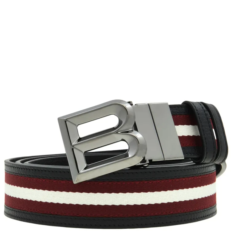 Bally Mens Double-Sided Leather Belt